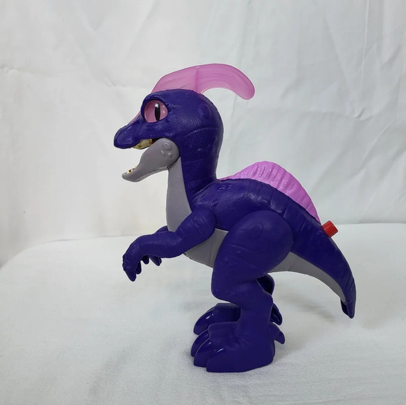 Fisher-Price Imaginext Jurassic World Deluxe Parasaurolophus XL‎ Dinosaur Figure - Picture 4 of 7